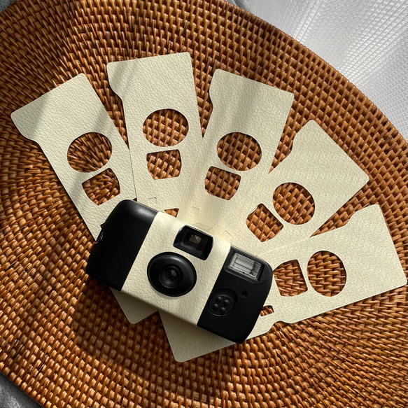 写ルンです　カメラカバー　レザー風　パステルシリーズ　　ウェディング　結婚式　ペーパーアイテム 7枚目の画像