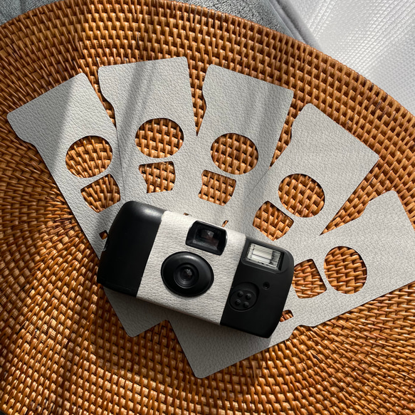 写ルンです　カメラカバー　レザー風　パステルシリーズ　　ウェディング　結婚式　ペーパーアイテム 5枚目の画像