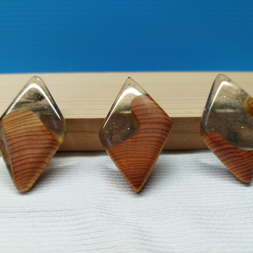 香合　レジン×ウッド ウッドレジンアクセサリー ネックレス・ペンダント nonga 通販