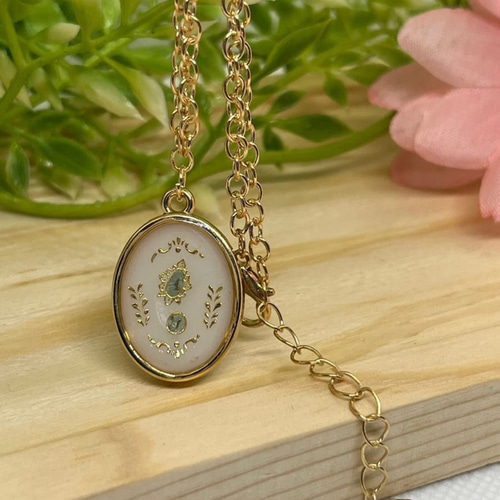 ハンドメイド ネックレスピアス レジン ネックレス・ペンダント luana 