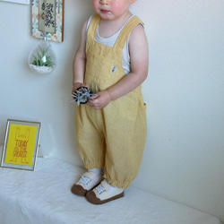 子供服　ベビー服　パンプキンサロペット 2枚目の画像