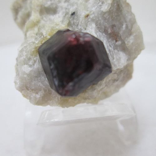 No.CR-25 天然石 原石 ガーネット結晶母岩付 37g 天然石 Rose