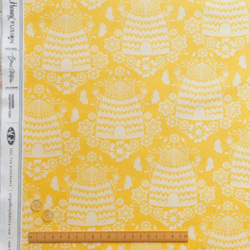 生地　Honey House Honey　-FUSHO2600　-ART GALLERY FABRICS　 4枚目の画像