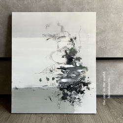 現代アート 45.5×38㎝ 大きめ モダン アートパネル インテリア