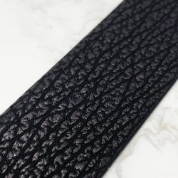 日本製　上質　シャーク　LLサイズ　３５㎜巾　上質　ベルト　サメ革　エキゾチックレザー 5枚目の画像