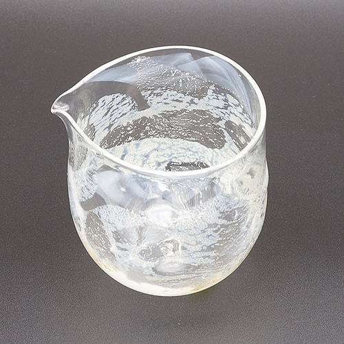 おしゃれ 冷酒 酒器 手作り 【片口】 徳利 吹きガラス Glass Studio