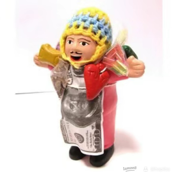 輸入雑貨　エケコ人形　ペルー 1枚目の画像