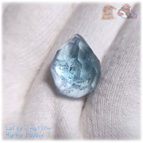 ◇ 秘蔵品 宝石質 特殊希少カラー ブルーフローライト 欠片 結晶