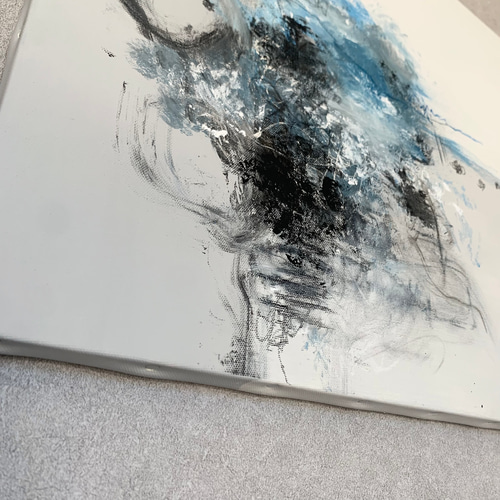 現代アート 53×45.5㎝ 大きめ モダン 絵画 原画 抽象画 アート