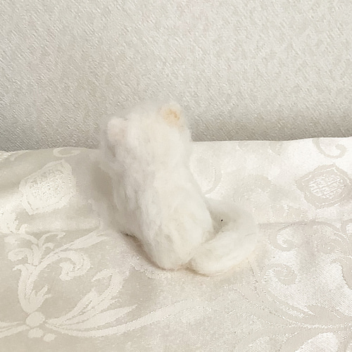 日本スピッツの子犬＊スピッツ＊犬＊子犬＊羊毛フェルト 羊毛フェルト