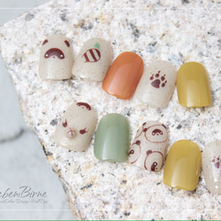 バラ売り】X'masネイルチップ＊Bi ネイルチップ（つけ爪） LiebenBirne