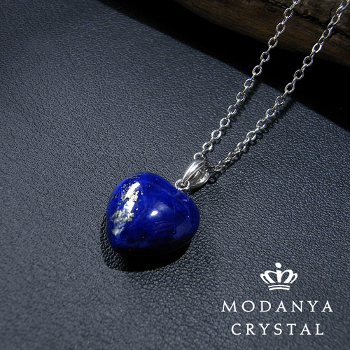 ラピスラズリハート ラピスラズリ［シルバー925］ハート型ペンダントトップ299