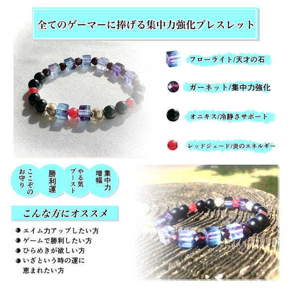 ◆ゲーミング・ブレス◆【gaming bracelet 】 3枚目の画像
