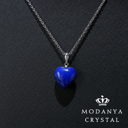 ラピスラズリハート ハート型ラピスラズリ 14KGF/シルバー925 ネックレス 天然石