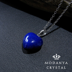 ラピスラズリ ハート型ペンダント 950シルバー ラピスラズリ［シルバー925］ハート型ペンダントトップ304 ネックレス