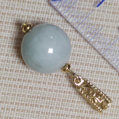 ◆2点◆最高級タイチンコッパー10mm◆糸魚川翡翠8mm 糸魚川翡翠 勾玉 最高級 縦約16.3mm 二ノ型 産地証明書 国産 桐