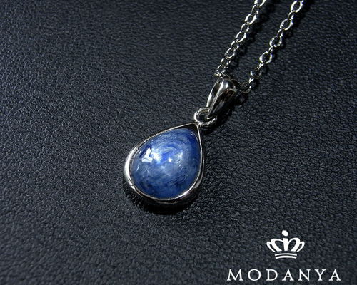 カイヤナイト　ネオンブルーアパタイト　カレンシルバー　ネックレス　※N36等 カイヤナイト ネオンブルーアパタイト カレンシルバー