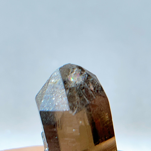 ガウリシャンカール産 スモーキークォーツ ダブルポイント カテドラル ネパール/ガウリシャンカール産ヒマラヤ水晶ナチュラルポイント