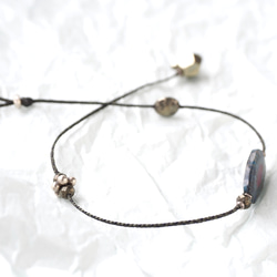 -Ruby in zoisite- wax code Anklet 3枚目の画像