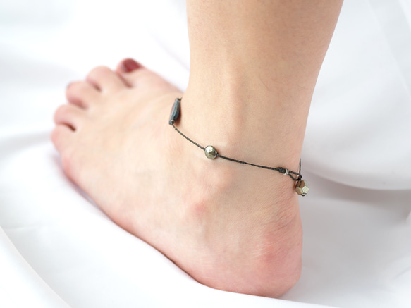 -Ruby in zoisite- wax code Anklet 5枚目の画像
