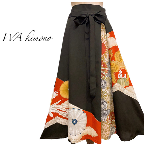 卓矢エンジェル 黒留袖 着物 ロングスカート 羽織り アレンジ可能 黒留袖|対応身長:146~157cm|ｻｲｽﾞ:7~11号|#haa0125｜全国宅配可の