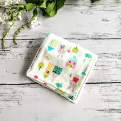 和柄 ハーフハンカチ ガーゼハンカチタオル ダブルガーゼ マイクロ