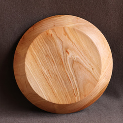 木製中皿（サクラ）no.1　オイル仕上げ 3枚目の画像