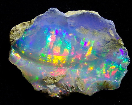 【希少・特大】オパール（母岩付き）原石　Opal 蛋白石　112.5CT