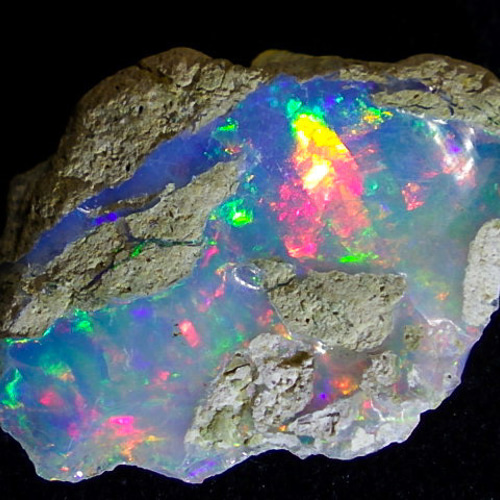 ☆オパールの原石☆6.80ct/22.5mm☆天然石蛋白石☆鉱物原石