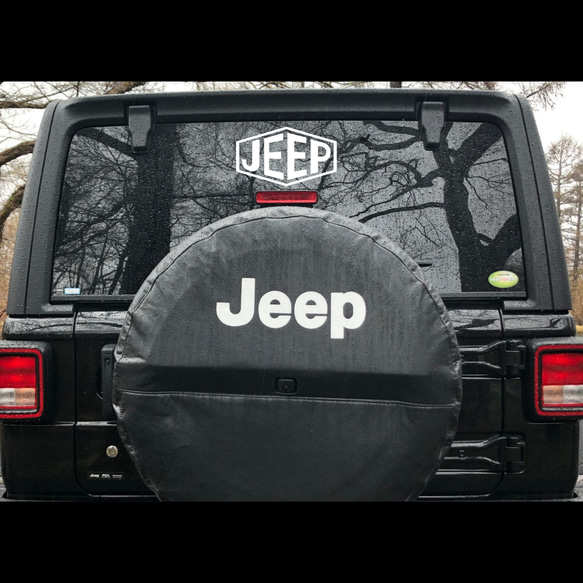 Jeep系 ヘキサゴン転写ステッカー 4枚目の画像