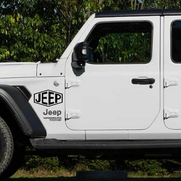 Jeep系 ヘキサゴン転写ステッカー 6枚目の画像