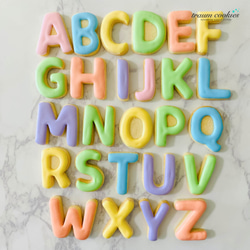 【全種セット・ミニサイズ】アルファベットのクッキー型 1枚目の画像