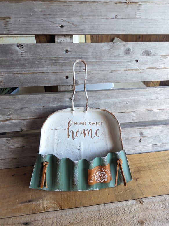 リメ缶 チリトリプランター プランター 多肉植物 その他インテリア雑貨  