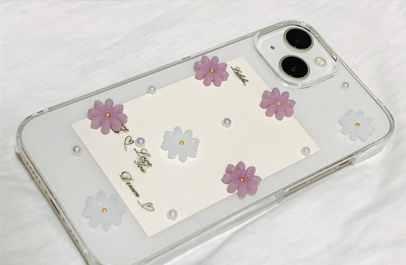 お花のスマホケース　iPhoneケース 7枚目の画像