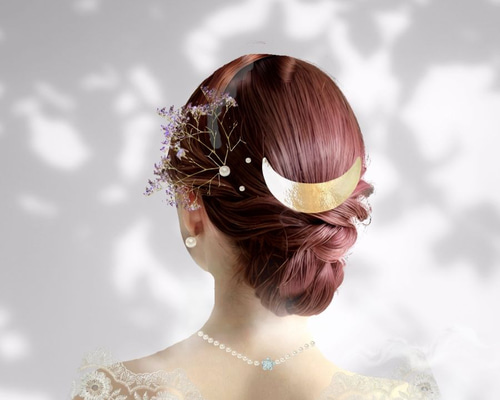 m.soeur エムスール バレッタ ヘアアクセサリー　真鍮 m.soeur エムスール バレッタ ヘアアクセサリー 真鍮