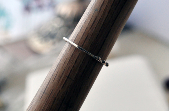 【SALE*10%OFF】Silver925・ルチルクォーツの指環：《フランクリンの凧》 14枚目の画像