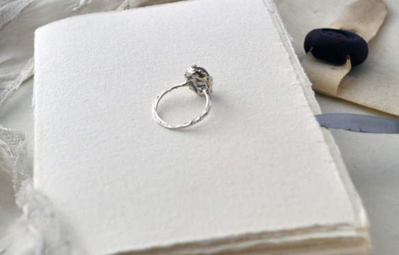 【SALE*10%OFF】Silver925・ルチルクォーツの指環：《フランクリンの凧》 8枚目の画像