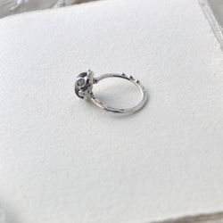 【SALE*10%OFF】Silver925・ルチルクォーツの指環：《フランクリンの凧》 7枚目の画像