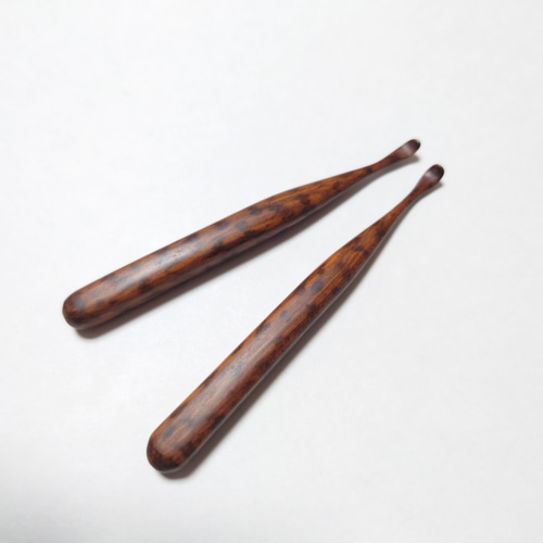 スネークウッドの耳かき【2本セット】 その他インテリア雑貨 唐木  
