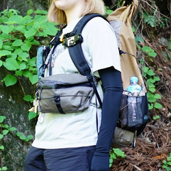 【楽天スーパーセール】 動きやすい。選べるカラー｜ハイカーナナメバッグ・M /登山 バッグ