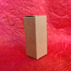 クラフトボックス 縦長 ボトル オイル アロマ 小箱 発送用 梱包資材 2枚目の画像