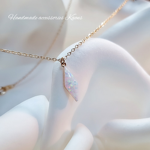 天然オパール　65cts　45cm　ネックレス 天然オパール 65cts 45cm ネックレス