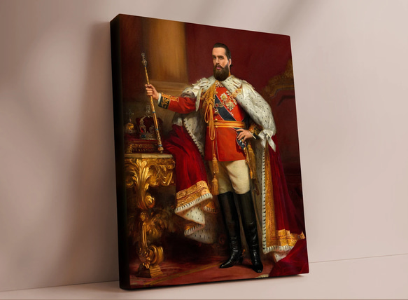 【オーダーメイド】写真からカスタムロイヤルキング天皇皇帝油絵スタイルの肖像画一点物 似顔絵 イラスト彼氏夫の贈り物誕生日 【オーダーメイド】写真からカスタムロイヤルキング天皇皇帝油絵スタイルの肖像画一点物 イラスト彼氏夫の贈り物誕生日 似顔絵 JSB1238210164(9555円)