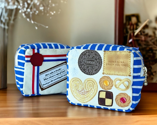 クッキー缶ポーチ ポーチ oochi 通販 16394260｜Creema(クリーマ)