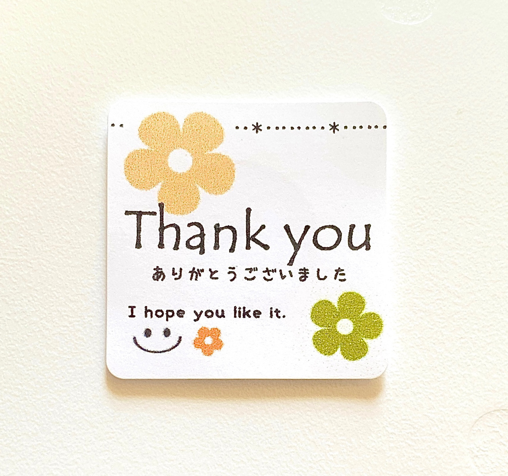 ○30】✱サンキューシール ✱名入れ ✱御礼 ✱ハート水引 ✱48枚