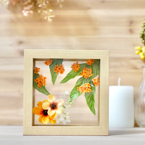 秋の香り、金木犀」 アートフラワー nozomi 通販 16395163｜Creema