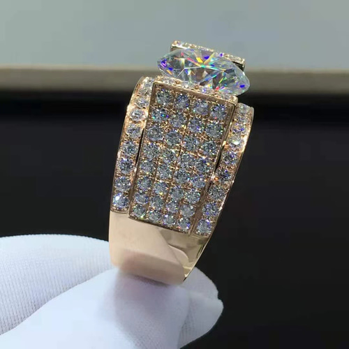 商品名 5カラット モアサナイト ダイヤモンドリング 11号 豪華仕様】5カラット モアサナイト ダイヤ リング メンズ リング