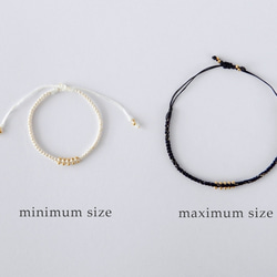 kumihimo×Cord［monotone］／ Maruyotsu-gumi Bracelet 第9張的照片