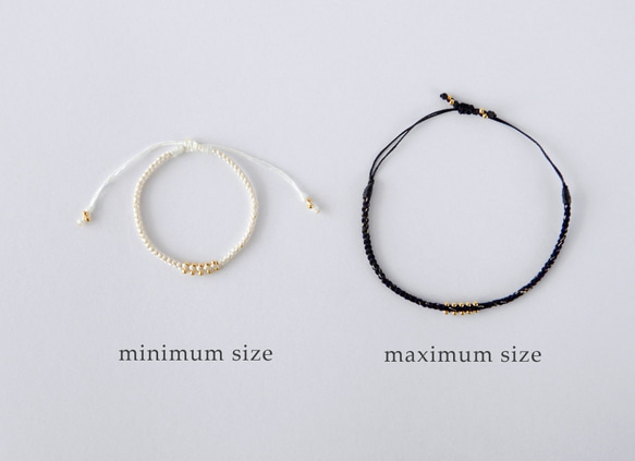 kumihimo×Cord［monotone］／ Maruyotsu-gumi Bracelet 第9張的照片