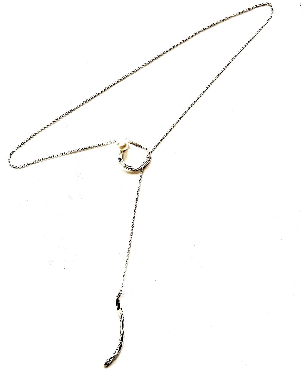 Eye of Storm_ネックレス　パール シルバー / Necklace Pearl Silver